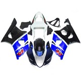 0346 Fairing Suzuki Gsxr1000 K3 03 04 Fitings Dark Blue White